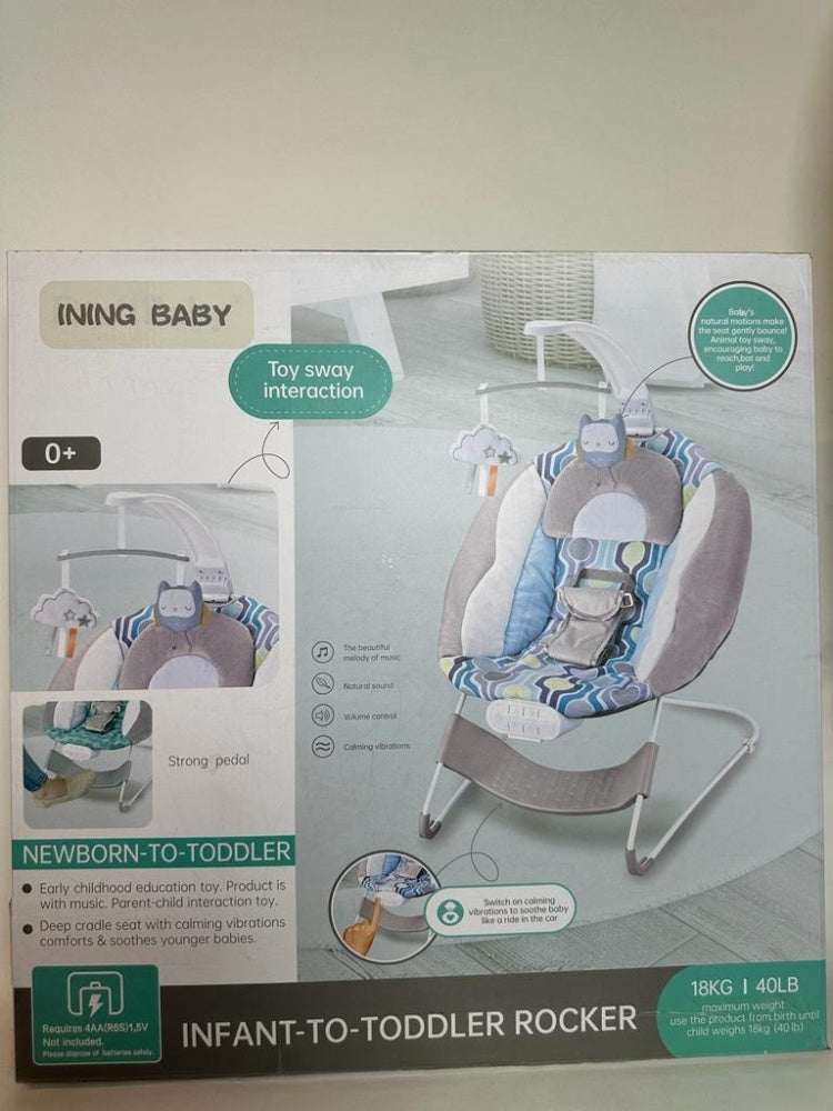 Balancelle électrique pour Bébé – Fitch Baby gris