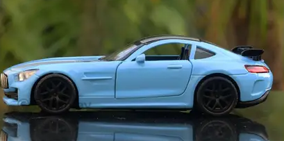 voiture Luxury in Miniature: Premium Mercedes Benz Diecast Toy Car (Blue)