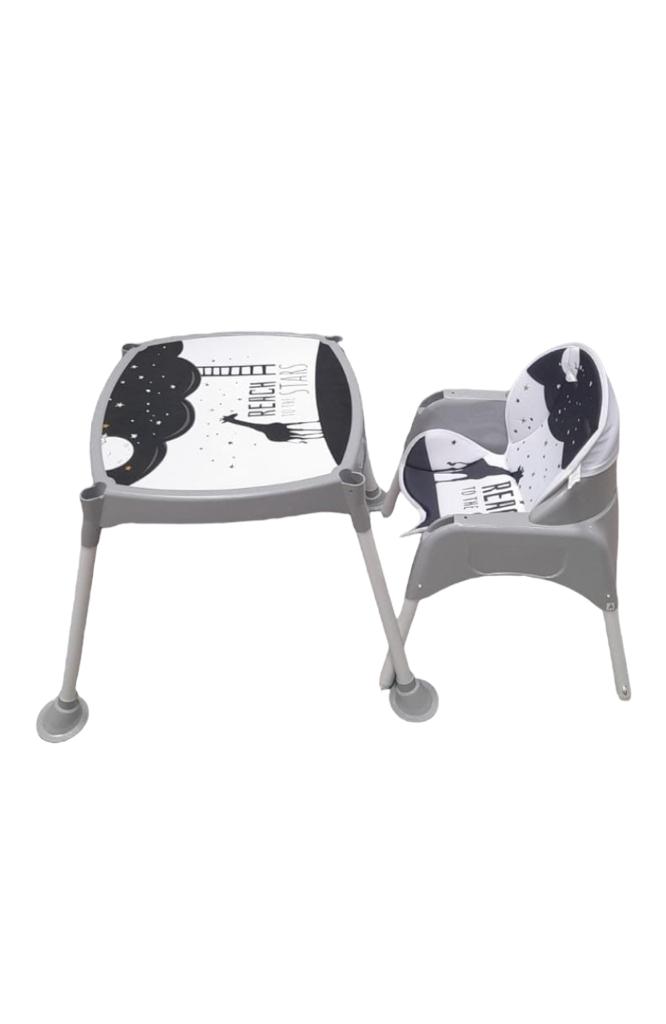 Meilleure chaise d'alimentation pour bébé, chaise haute d'alimentation pour bébé. BLANC GUIMO
