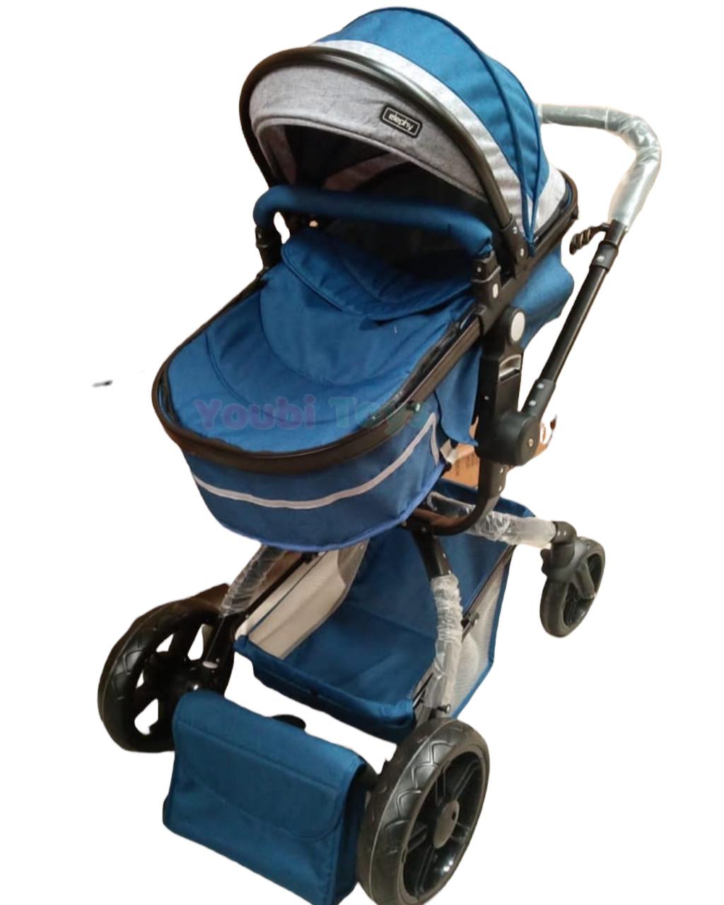 Elephy-poussette double face pour bébé ET DEUX POSITION + SAC