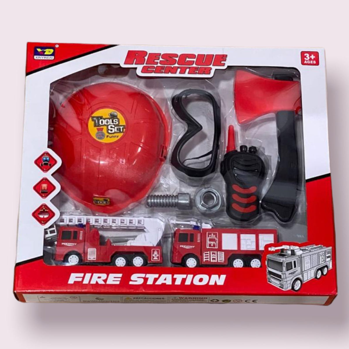 Jouet de caserne de pompiers Rescue Center pour enfants