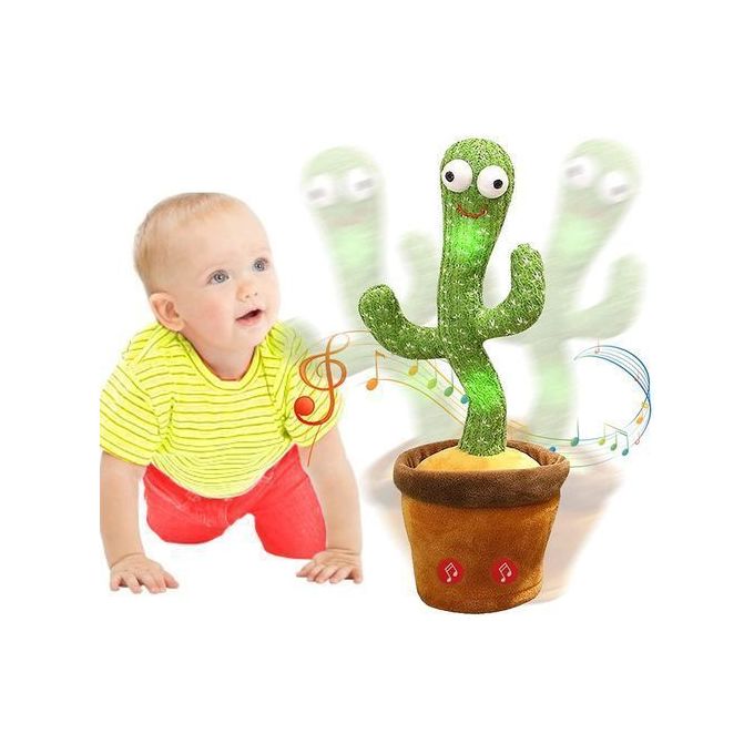 Jouets en Peluche Cactus Dansant et Chantant
