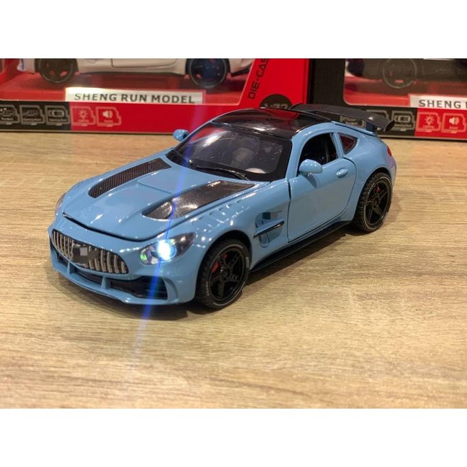 voiture Luxury in Miniature: Premium Mercedes Benz Diecast Toy Car  (Blue)