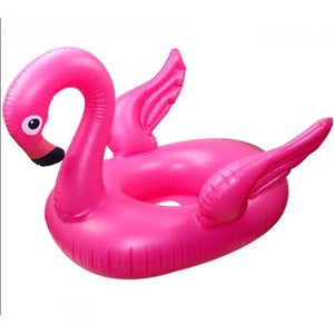 Bouée Gonflable Flamant Rose PoolCandy avec Paillettes Dorées