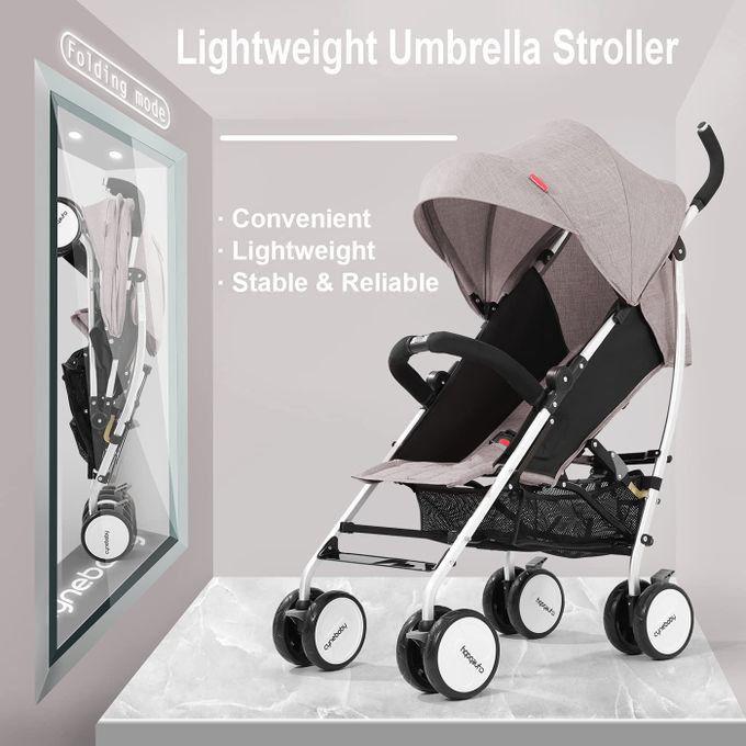 poussette bébé légère CyneBaby BEIGE