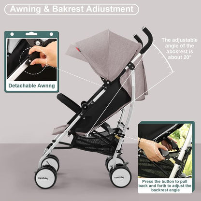 poussette bébé légère CyneBaby BEIGE