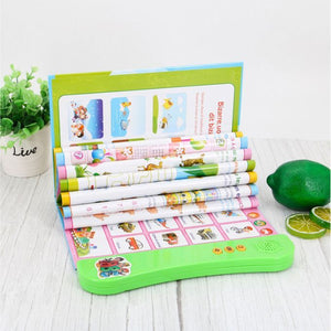 Livre électronique interactif 2 en 1 pour enfants et Parents, apprentissage électronique, livre sonore parlant, jouet