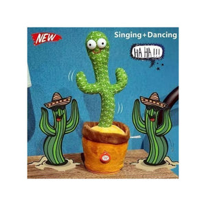 Jouets en Peluche Cactus Dansant et Chantant