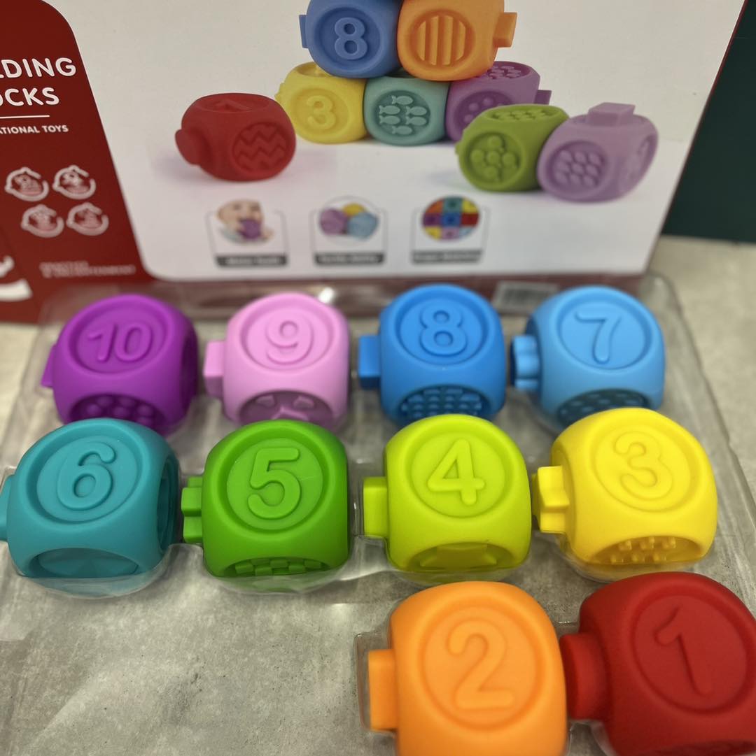 Blocs de construction en plastique souple