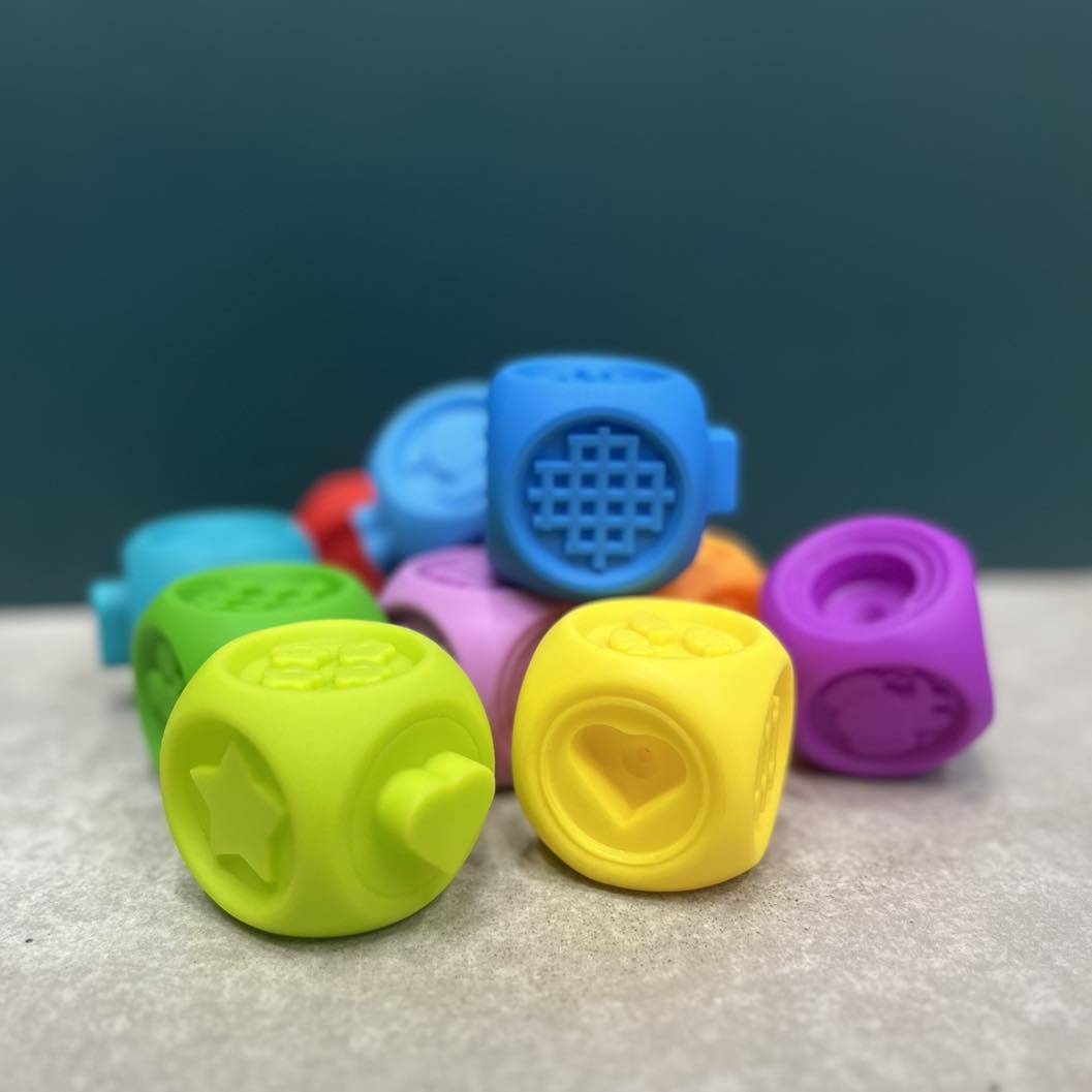 Blocs de construction en plastique souple