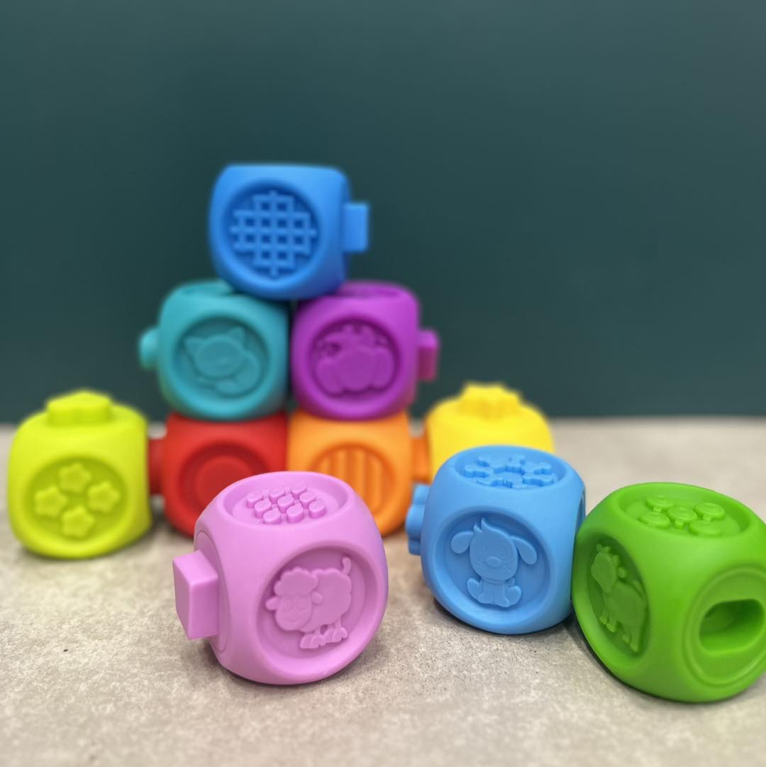 Blocs de construction en plastique souple