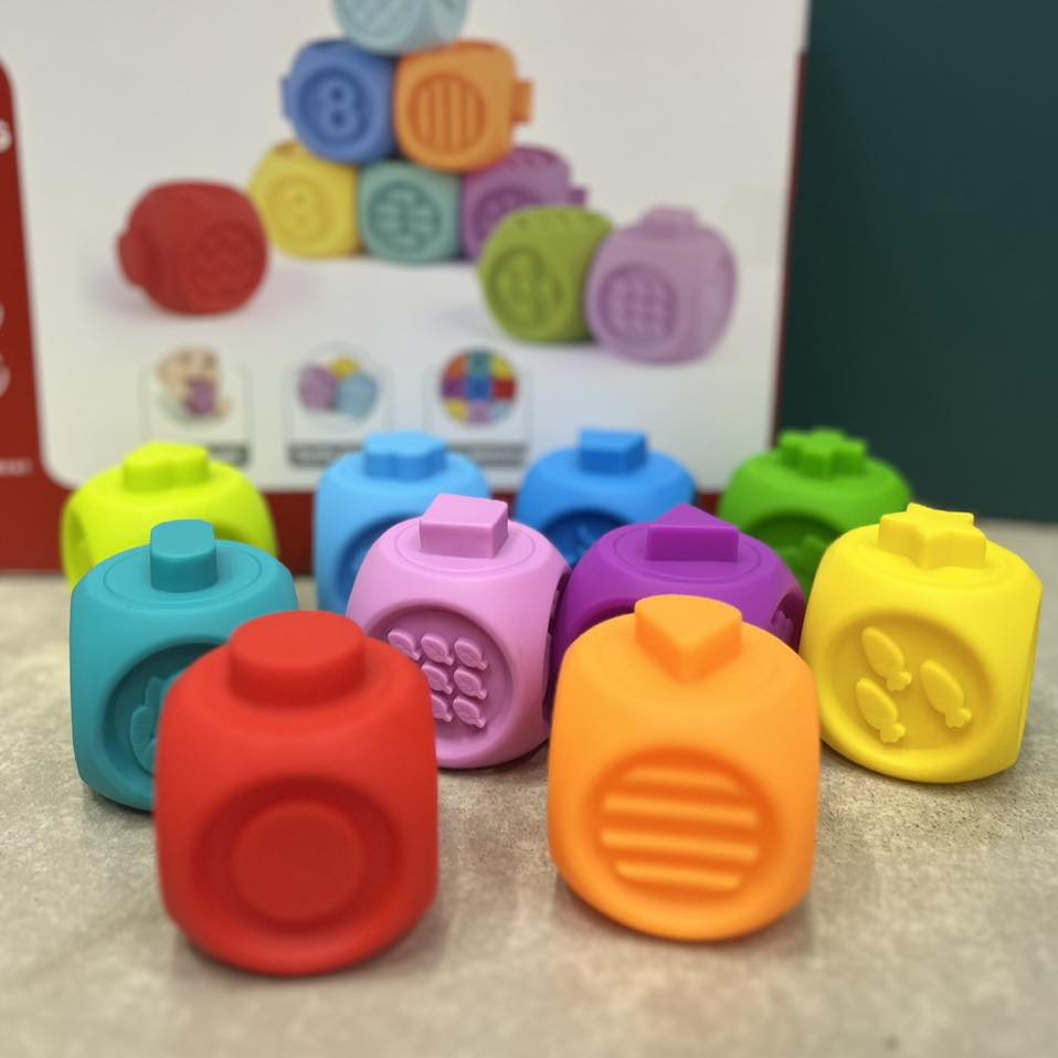 Blocs de construction en plastique souple