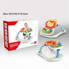 Huanger Multifunction Walker 4 en 1 – Trotteur bébé évolutif – 6 mois+