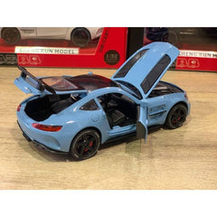 voiture Luxury in Miniature: Premium Mercedes Benz Diecast Toy Car  (Blue)