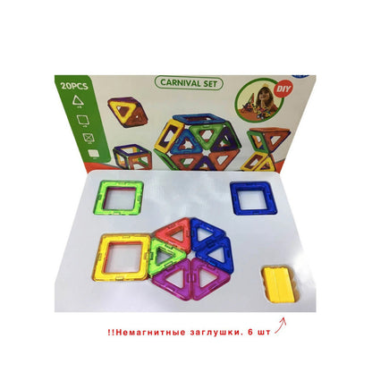 Jeu de construction magnétique / Aimant / Jouets éducatifs / Jeu de construction / Pour enfants
