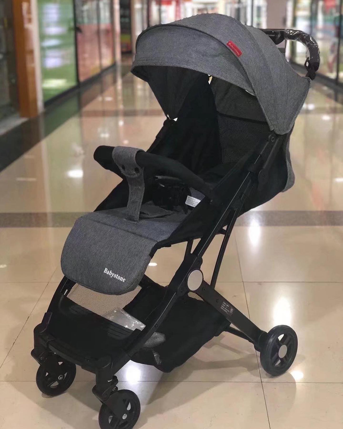 Poussette de voyage Deluxe Baby Stone Grey