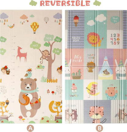 Tapis en mousse XPE antichoc pliable 1m80 x 2m