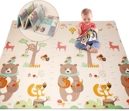 Tapis en mousse XPE antichoc pliable 1m80 x 2m