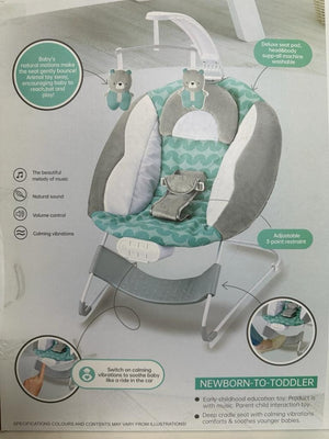 Balancelle électrique pour Bébé – Fitch Baby gris