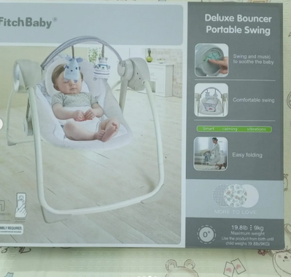 Balançoire électrique automatique de luxe Fitch Baby Baby