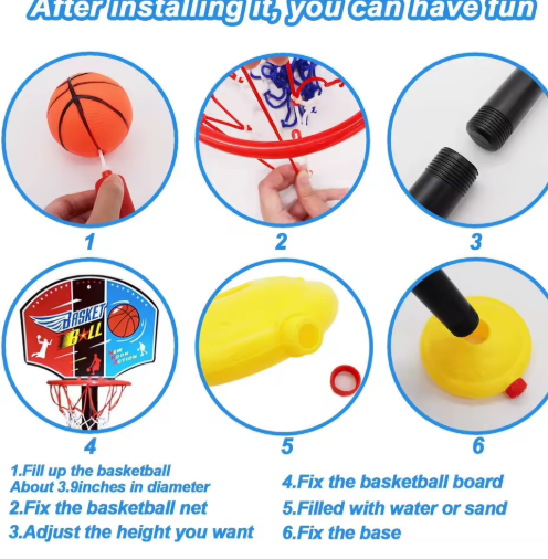 Panier de basket-ball pour enfants