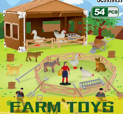 Ensemble d’Animaux de la Ferme