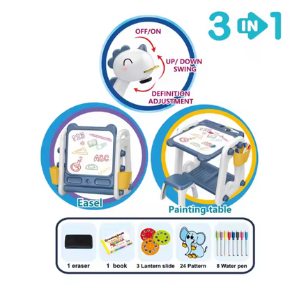 Table d'apprentissage multifonctionnelle pour le développement des capacités artistiques des enfants
