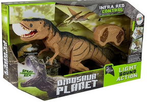 dinosaures pour enfants  télécommandé avec effet de fumée