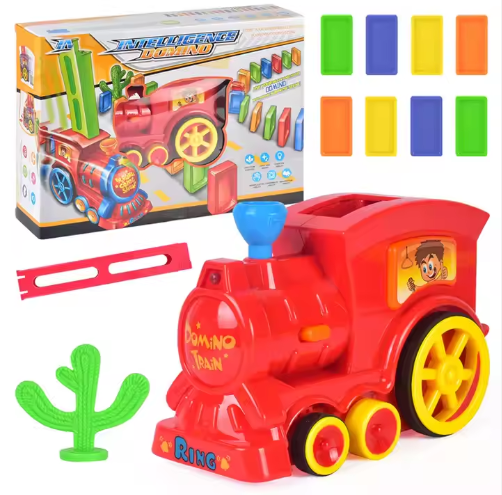 Jouet de train motorisé, Puzzle pour enfants