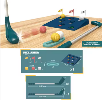 jouet de Golf en plastique avec plateforme inclinée avec panier balles enfants Club de Golf jouets pour enfants cadeaux