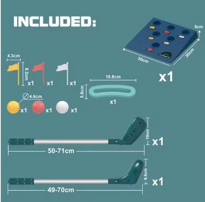 jouet de Golf en plastique avec plateforme inclinée avec panier balles enfants Club de Golf jouets pour enfants cadeaux