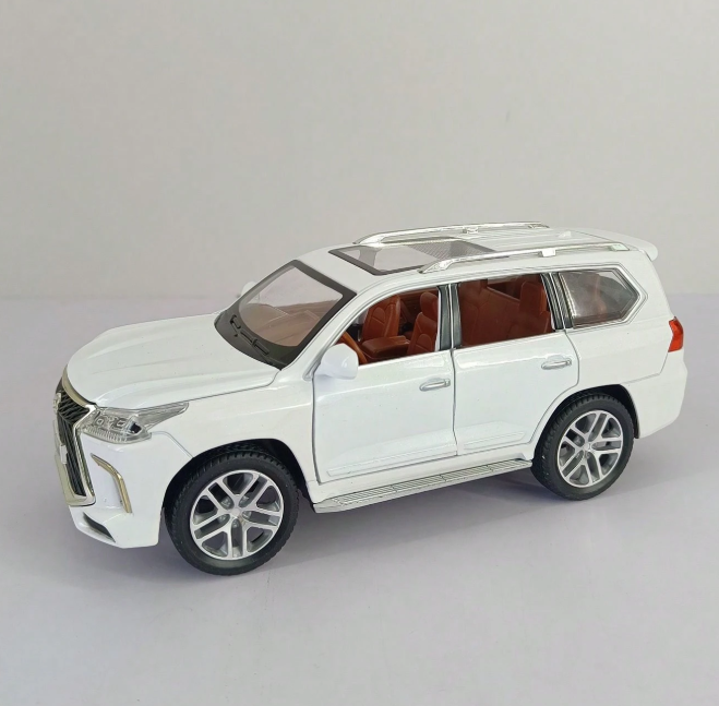Modèle réduit Toyota Prado Blanc (1:24)