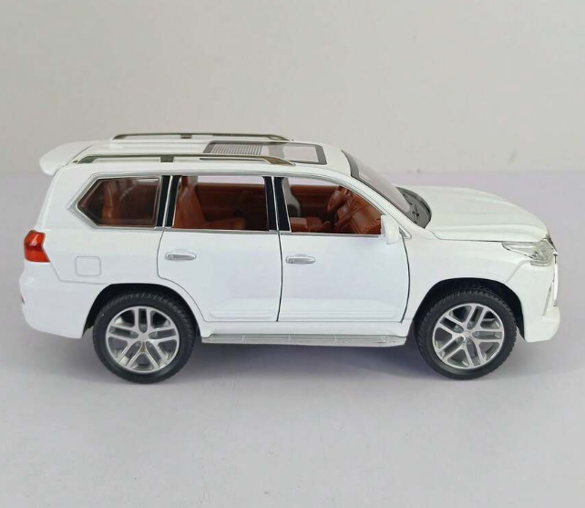 Modèle réduit Toyota Prado Blanc (1:24)