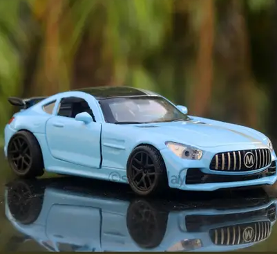 voiture Luxury in Miniature: Premium Mercedes Benz Diecast Toy Car  (Blue)