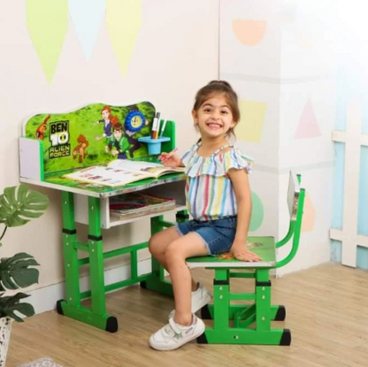 Pack Bureau & Chaise Scolaire Premium Youbi Toys – Édition Héros ( Ben 10)