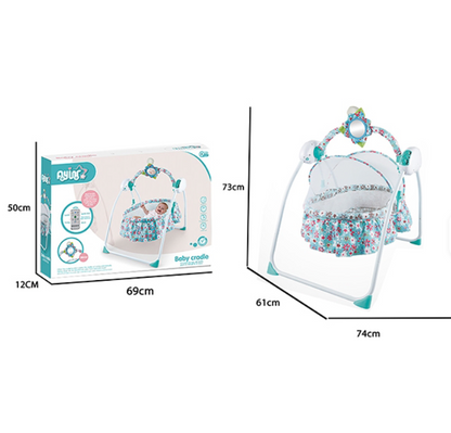 Berceau Électrique pour Bébé avec Télécommande Intelligente