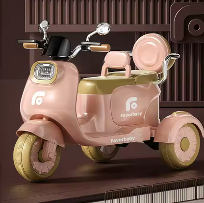 Tricycle électrique pour enfants, moto, éducation précoce, télécommande, peut s'asseoir, personnes, charge, mâle et femelle, jouet pour bébé, voiture