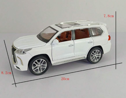 Modèle réduit Toyota Prado Blanc (1:24)