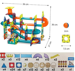 Blocs de construction 110 Pièces - Magbuild