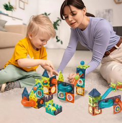 Blocs de construction 110 Pièces - Magbuild