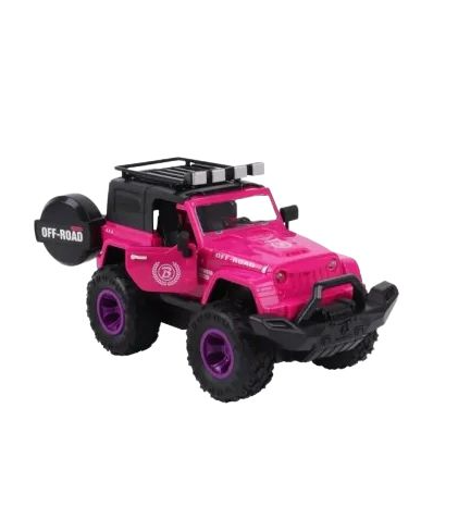 Coffret Jeep d'Exploration avec Poupée et Animaux : Son & Lumière