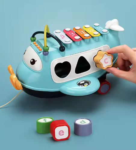 Jouets d'action éducatifs, blocs de Puzzle