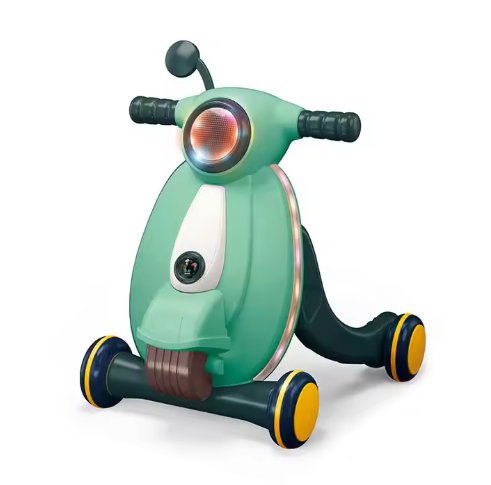 chariot d'éducation précoce coloré mignon bébé scooter