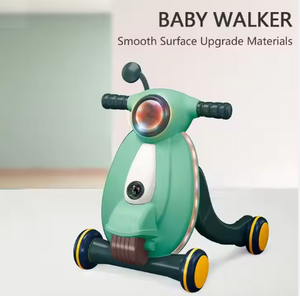 chariot d'éducation précoce coloré mignon bébé scooter