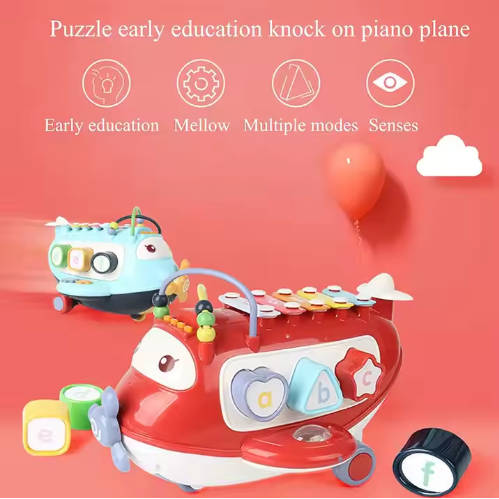 Jouets d'action éducatifs, blocs de Puzzle
