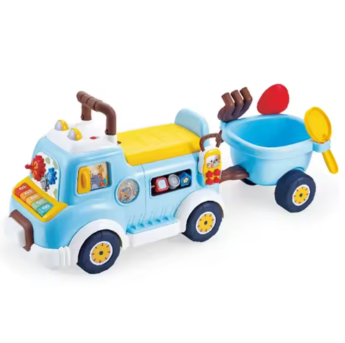 Jouet multifonctionnel pour voiture à conduire avec équipement de sable pour enfants