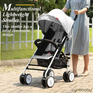 poussette bébé légère CyneBaby Gris
