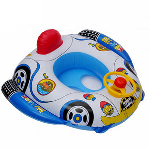 Bouée Bébé AquaCar en Forme de Voiture – Confort & Sécurité Aquatique