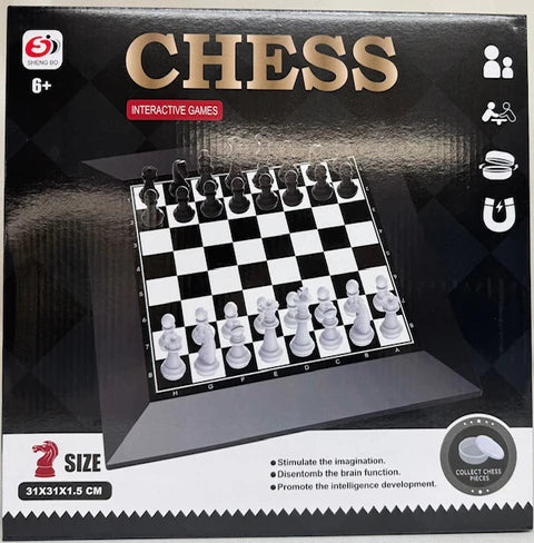 Jouets éducatifs jeu de société enfants jeu d'échecs et de dames jeu familial