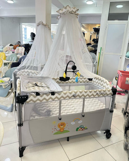Lit bébé Cododo Parc 3 en 1 – BURBAY